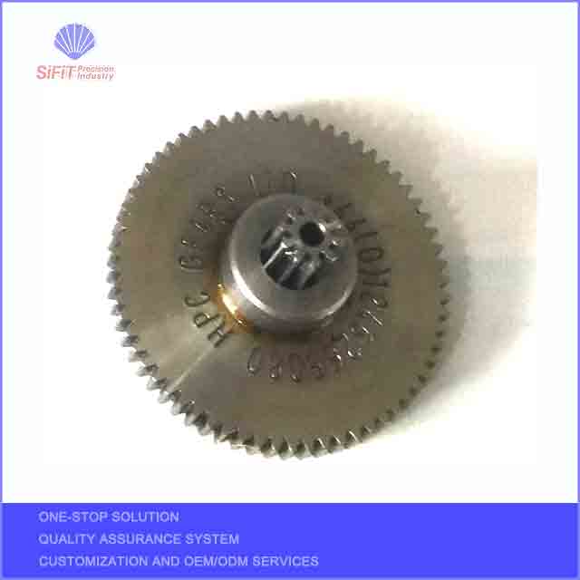 Custom Powder Metallurgy Sintered Double Gear pic
